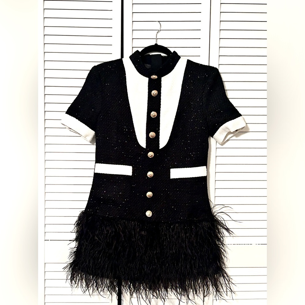 Black and white Dress